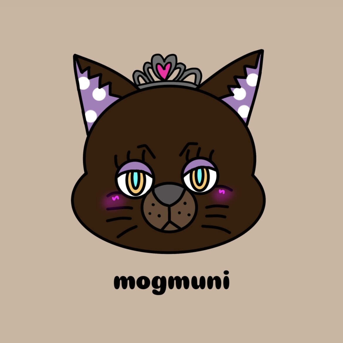 みんなに愛されるキャラクターを提供します 耳のドット柄がチャームポイントの動物たち イメージ2