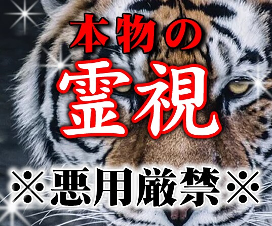 あなたの今後を霊視し、念力の施術します テレビ出演実績有り★お名前・生年月日・お写真で対応 イメージ1