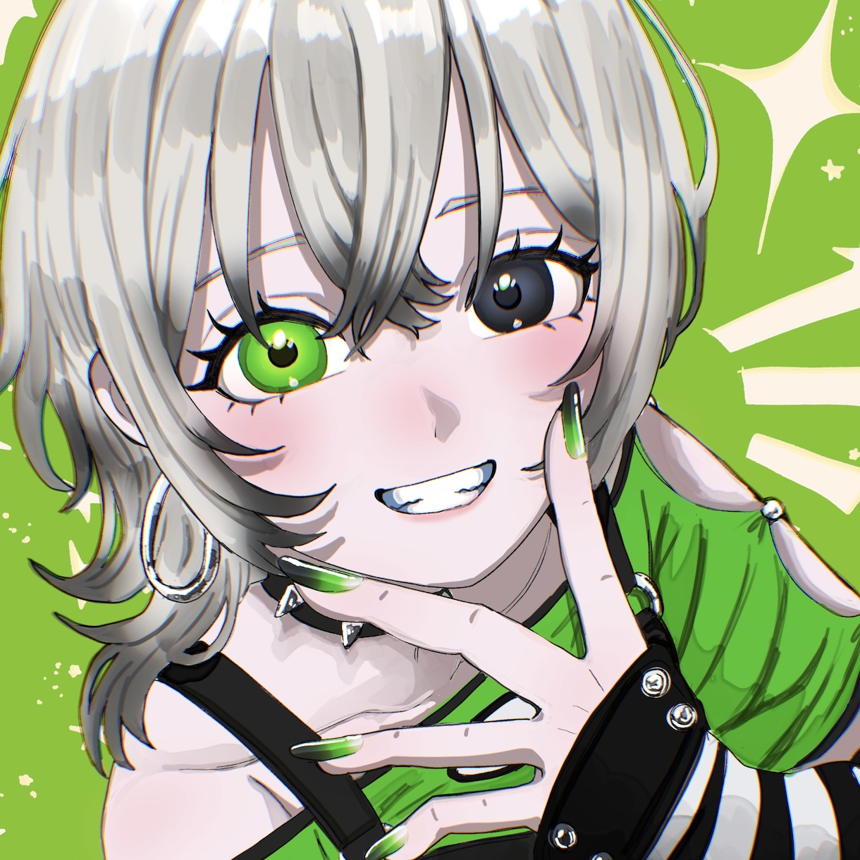 一目で引き込まれる魅力あるアイコンを描きます 可愛いからカッコいいまでＳＮＳや動画で使用できる絵をお届け！ イメージ1