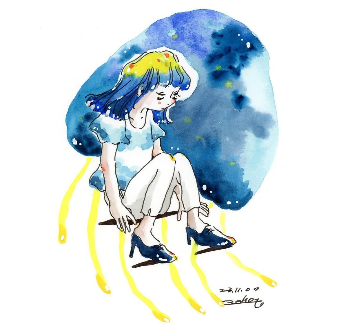商業利用可！挿絵・イラスト描きます 絵本の世界観のような、水彩アートを制作します。 イメージ9