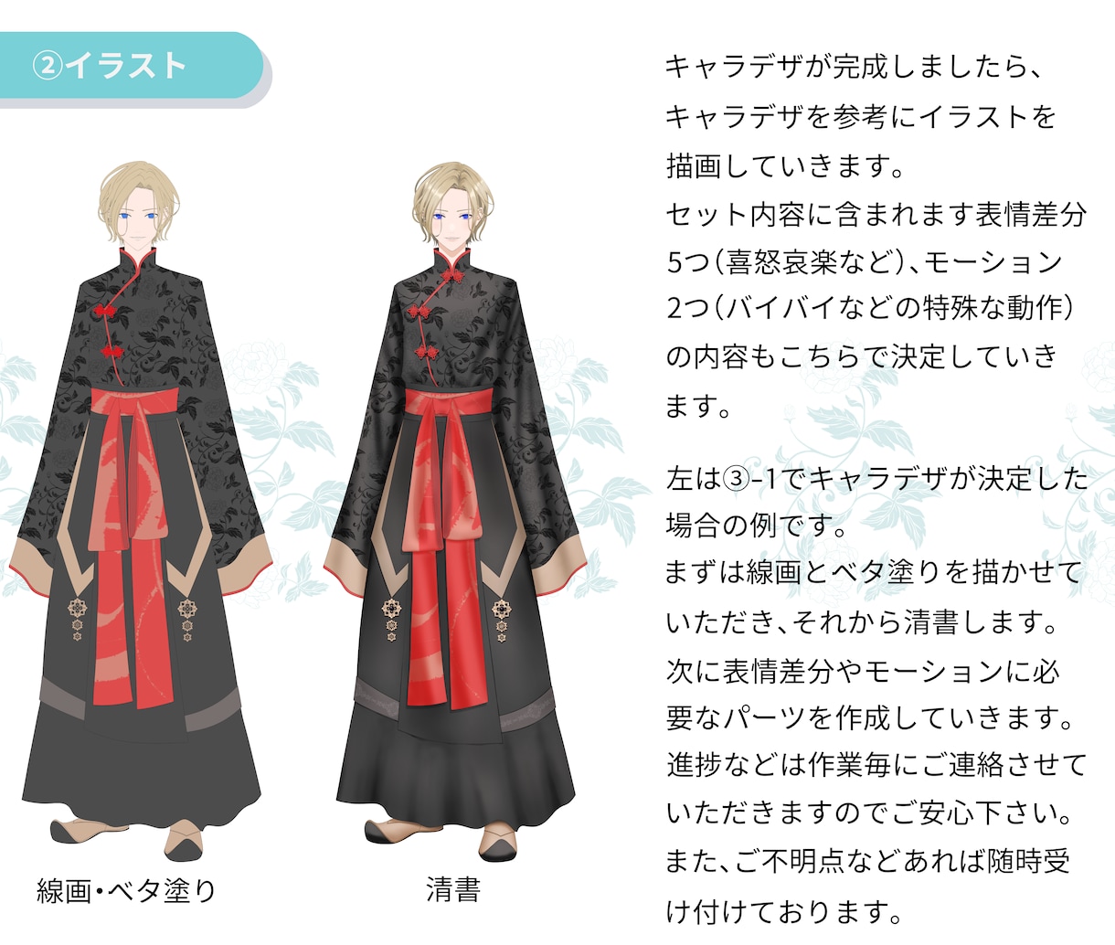 高品質‼Vtuber向けLive2Dモデル承ります 特別特典「はじめてのVtuberガイドブック」付き イメージ4