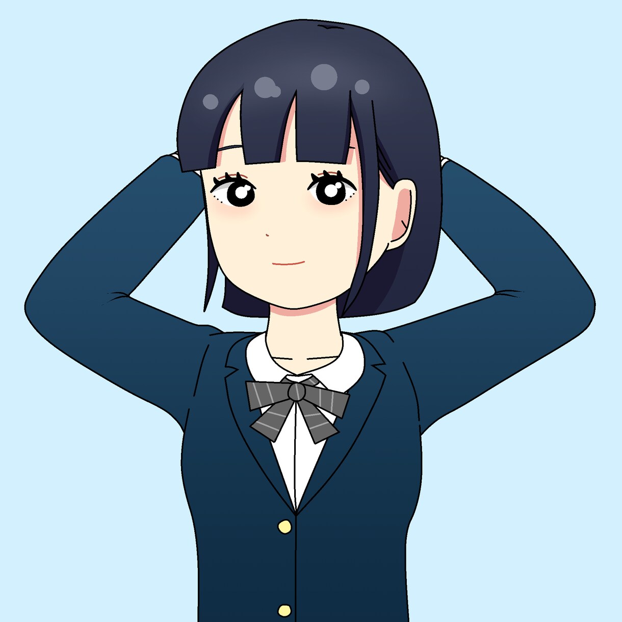 綺麗、可愛い女性のイラストを描きます SNS、アイコン、ブログ、雑誌等にご利用ください。 イメージ3