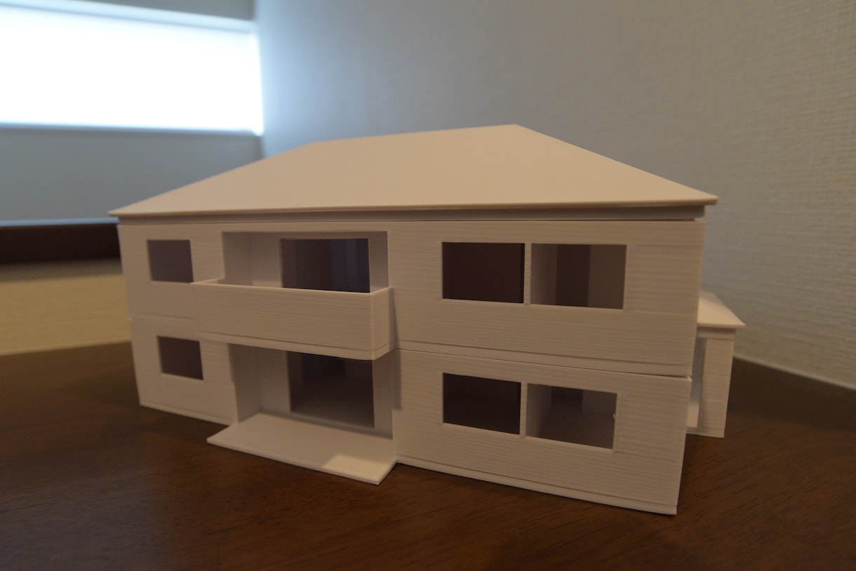 図面から住宅模型(白/カラー)を3Dプリントします 建築前に、間取り、動線など、確認しておきたい方、ぜひ！ イメージ6