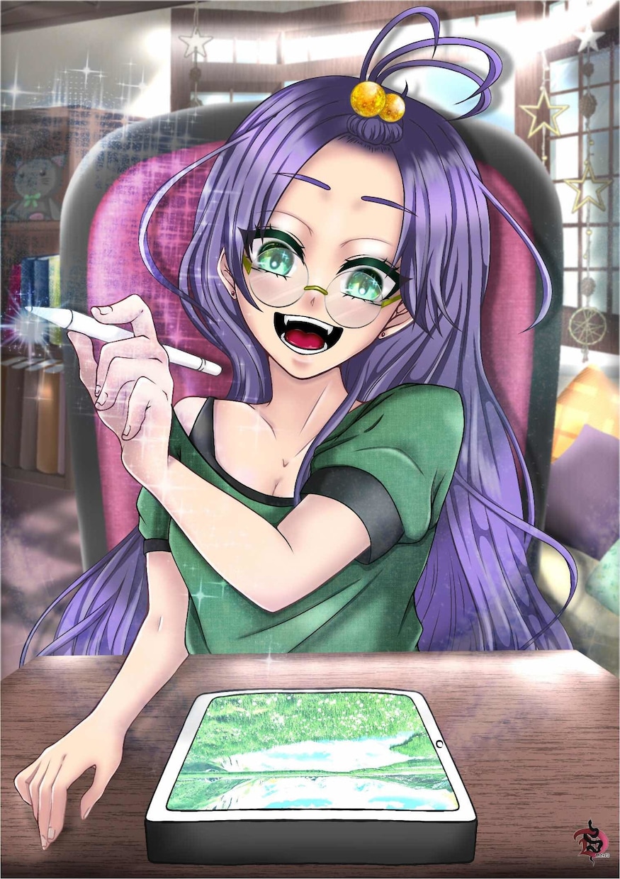 一枚絵作成します あなたのお写真撮らせてください イメージ9