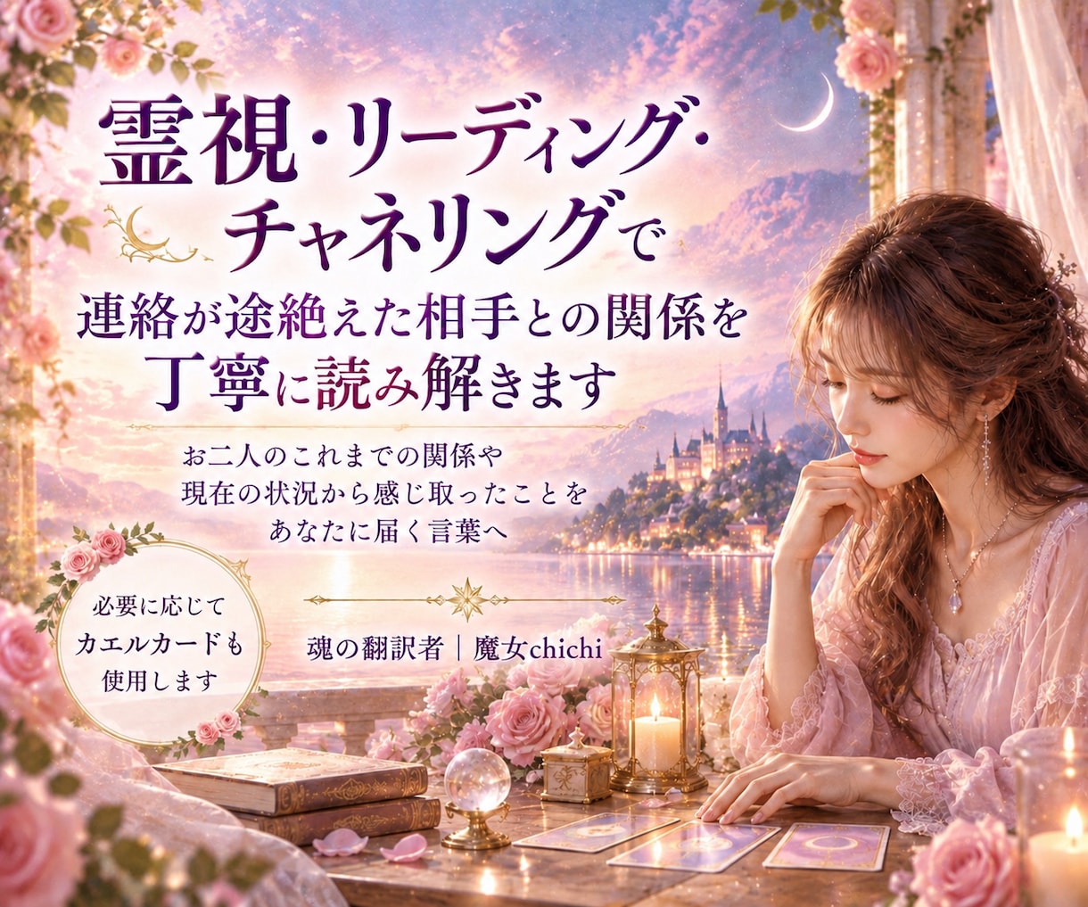 音信不通のあの人の気持ちを霊視で読み解きます 連絡が途絶えた理由と、ふたりの今を丁寧に読み解きます イメージ2
