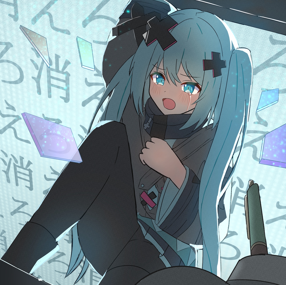 イラストから編集まで！ボカロMV制作します 提出していただくのは音源のみ！比較的安価で受注します イメージ1