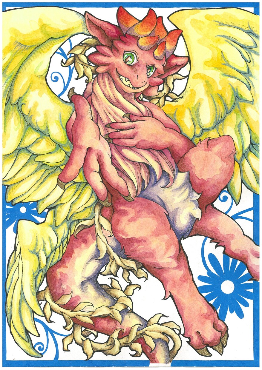 手描きの温もりあるSNSアイコンを制作します アナログ画材で描く世界に一つのアイコン制作します！ イメージ4