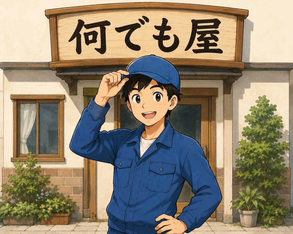 何でもやりまます 困った時に思い出してもらえる何でも屋 イメージ1