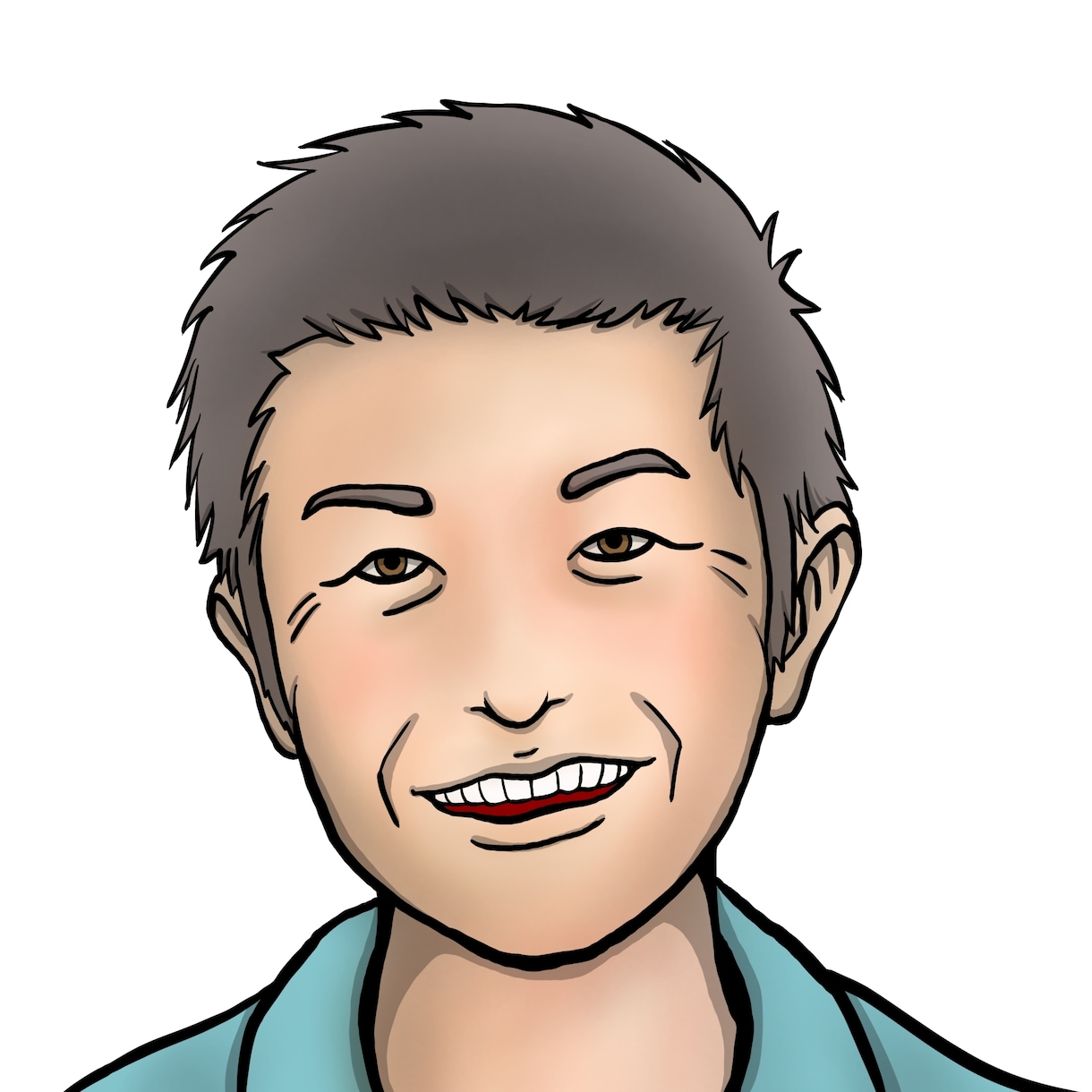 アイコンに最適！顔写真をイラストタッチにします イラスト仕上げにしたい顔写真画像をお見せください！ イメージ3