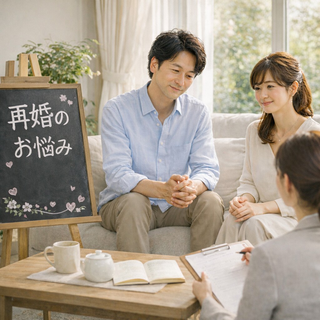 結婚相談所代表が【再婚のお悩み】解消します 再婚って悩むこと多いですよね!【成功事例】などもお伝えします イメージ1