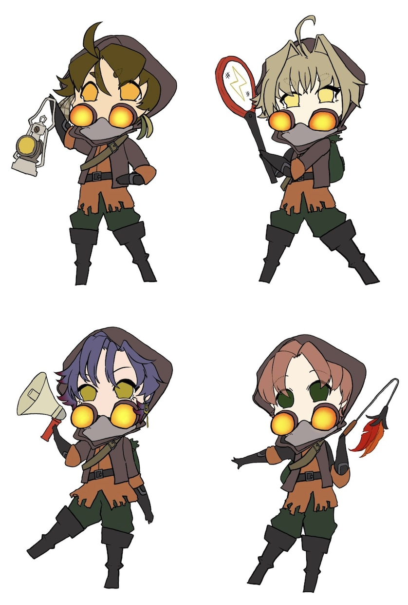 デフォルメキャラ(SD)描きますます デフォルメキャラ(SD)で可愛く描ければいいなぁ イメージ4