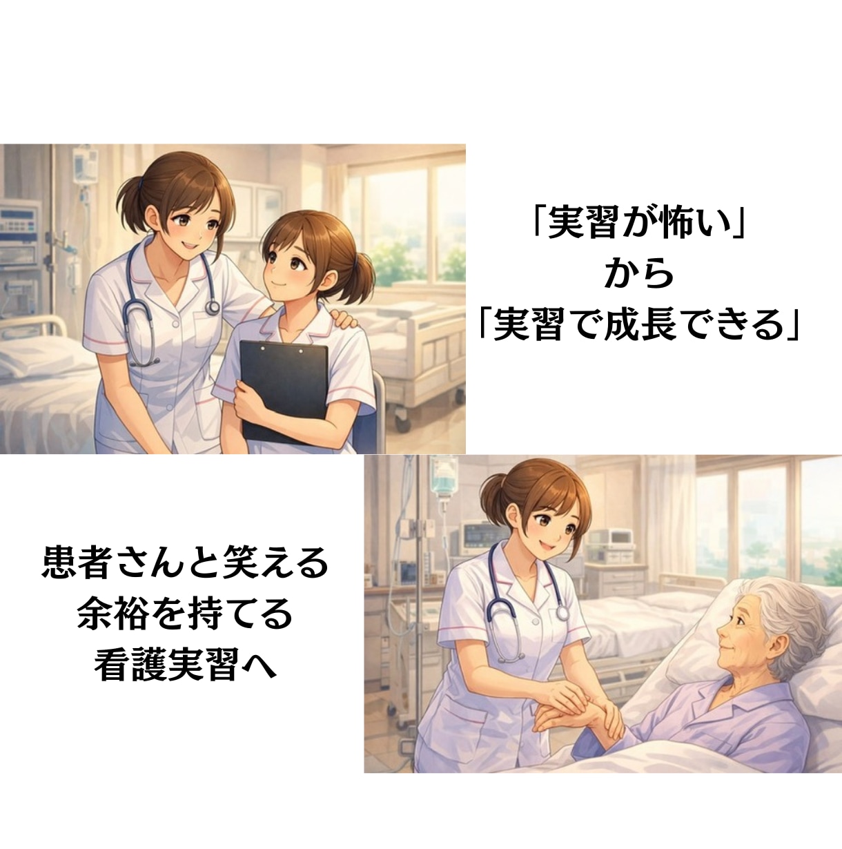 看護学生の実習サポートをします 実習指導者、教育担当経験のある現役16年目看護師 イメージ2