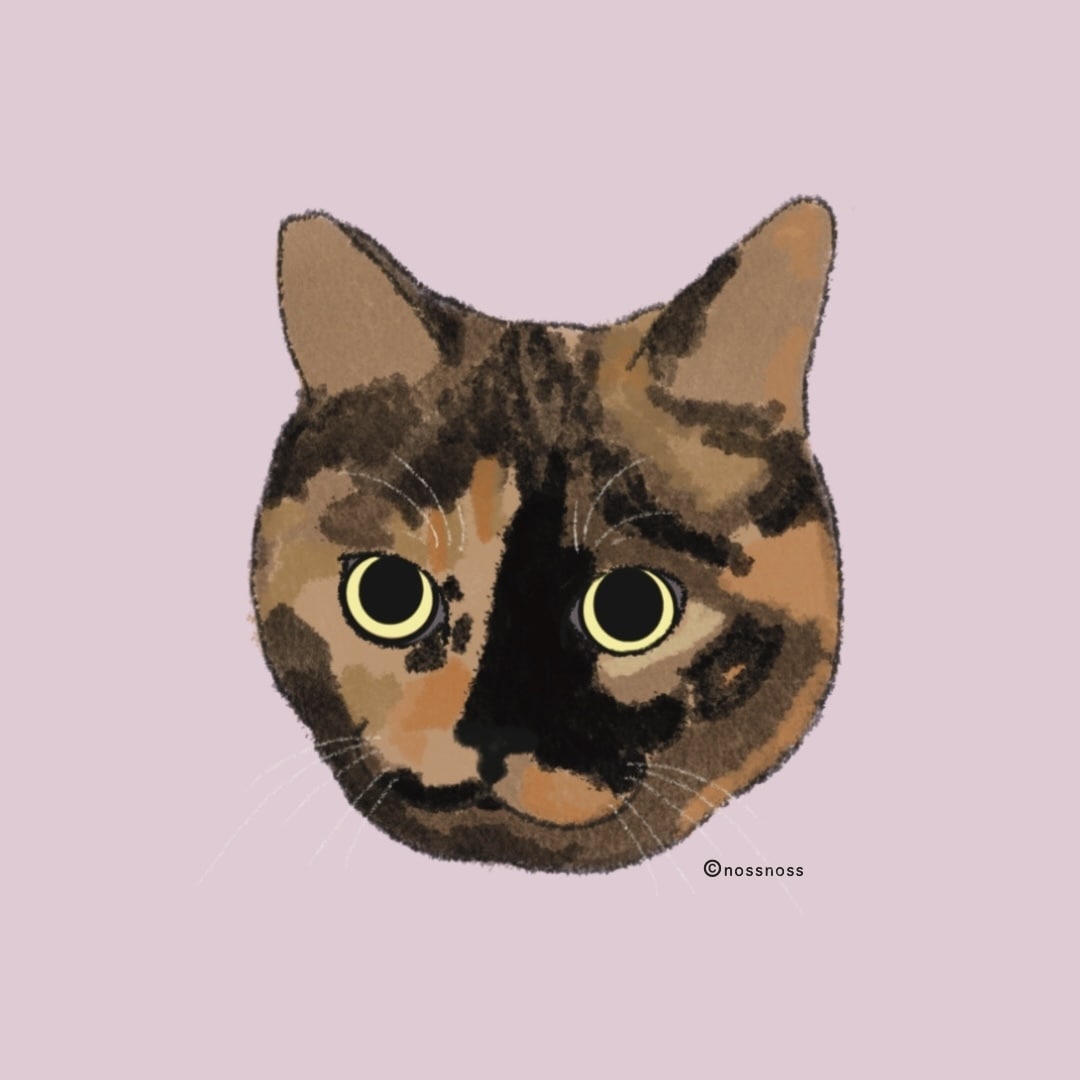 インテリアにも馴染む、猫ちゃんの似顔絵お描きします 空間に自然と溶け込む、落ち着いたタッチで丁寧に仕上げます イメージ5