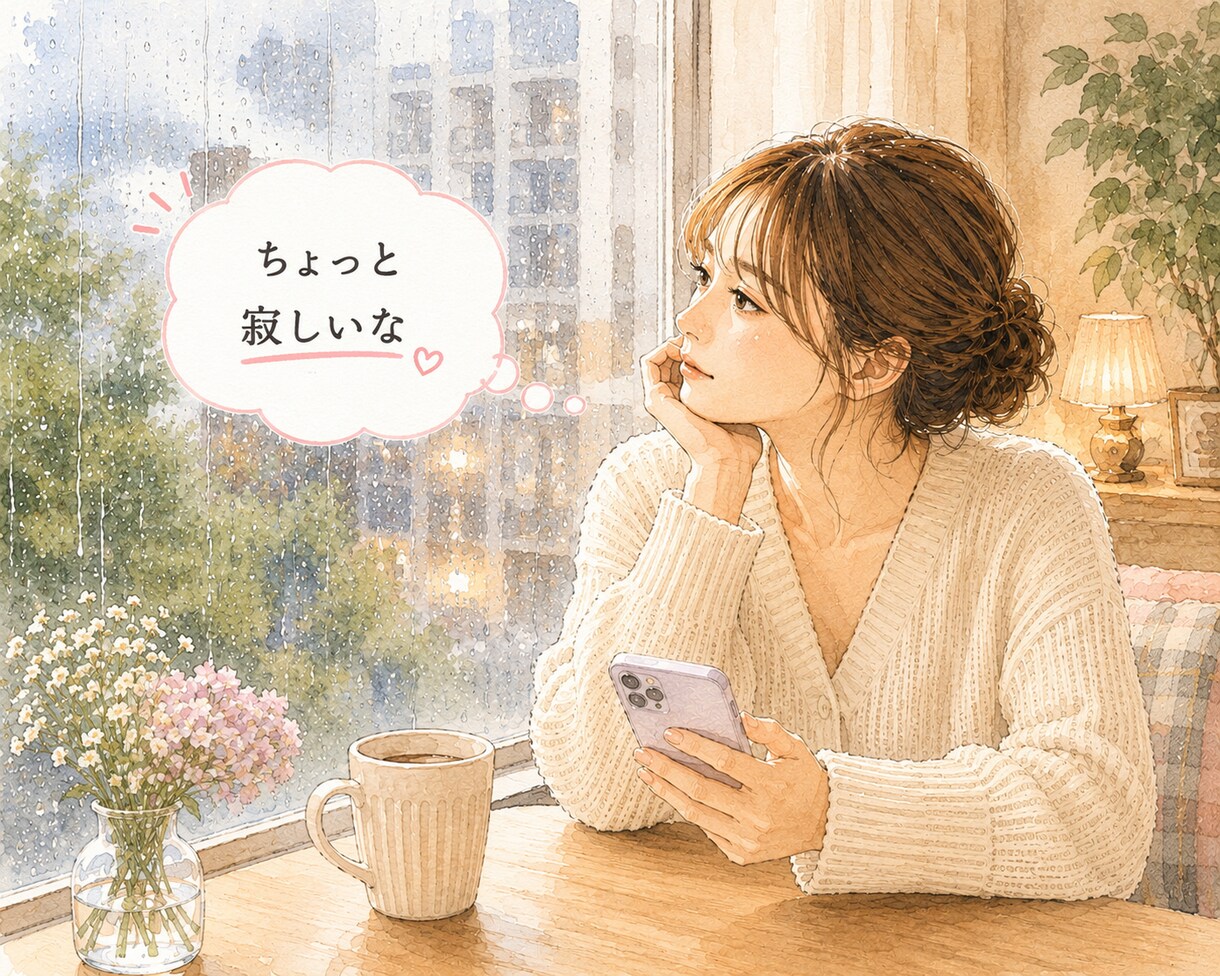 日中のひとり時間、お話相手します ひとり/ランチ/仕事の合間/お昼間/休日/話し相手 イメージ7
