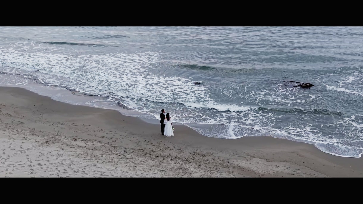 ドローンで撮る結婚式OPムービー制作します 撮影〜編集まで心を込めて制作します イメージ5