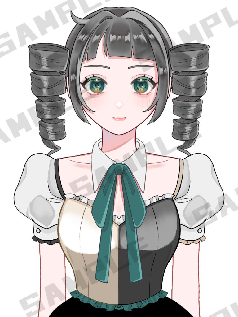 一枚絵、立ち絵、アイコンなどのイラストを提供します キャラクターデザインなどもお任せください！ イメージ2