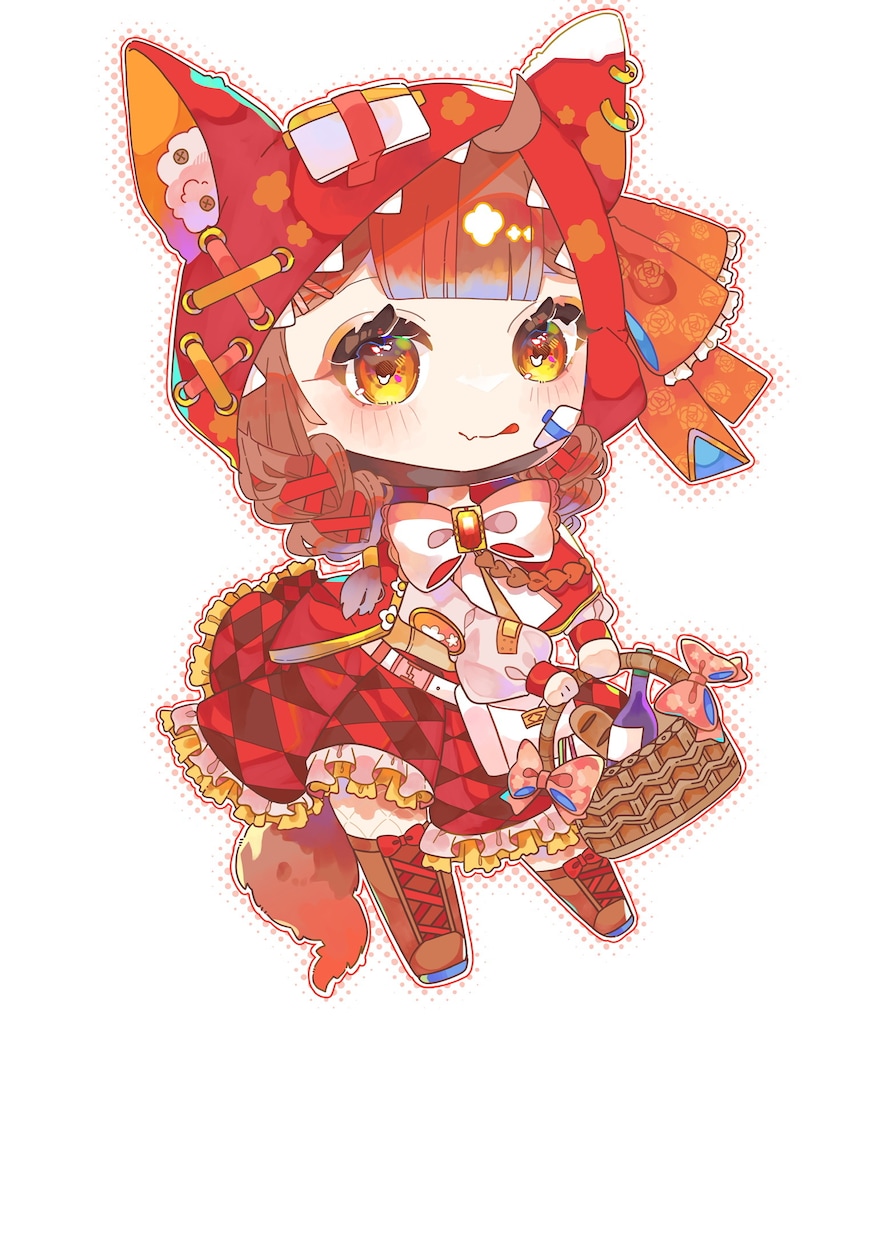 sdキャラ/デフォルメキャラを制作します 可愛らしいsdキャラクターをアイコン用などで制作します。 イメージ7