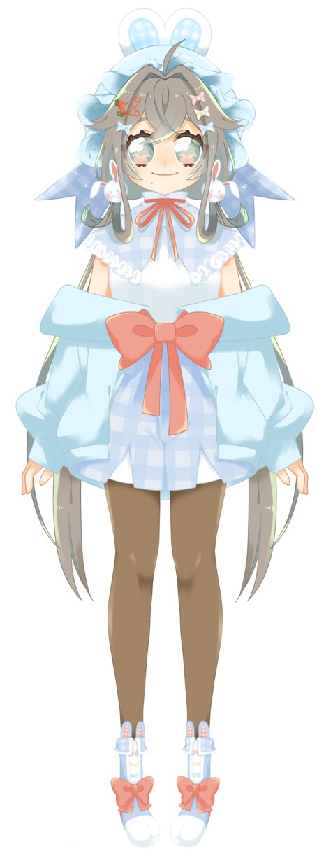 商用可能！キャラクター作成致します Live2Dキャラクターのパーツ分けイラストを提供します。 イメージ1