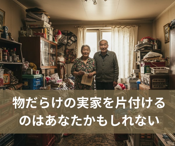 実家の片付け・生前整理のご相談します 親の家の整理、ひとりで悩まないで！心の整理もお手伝い イメージ3