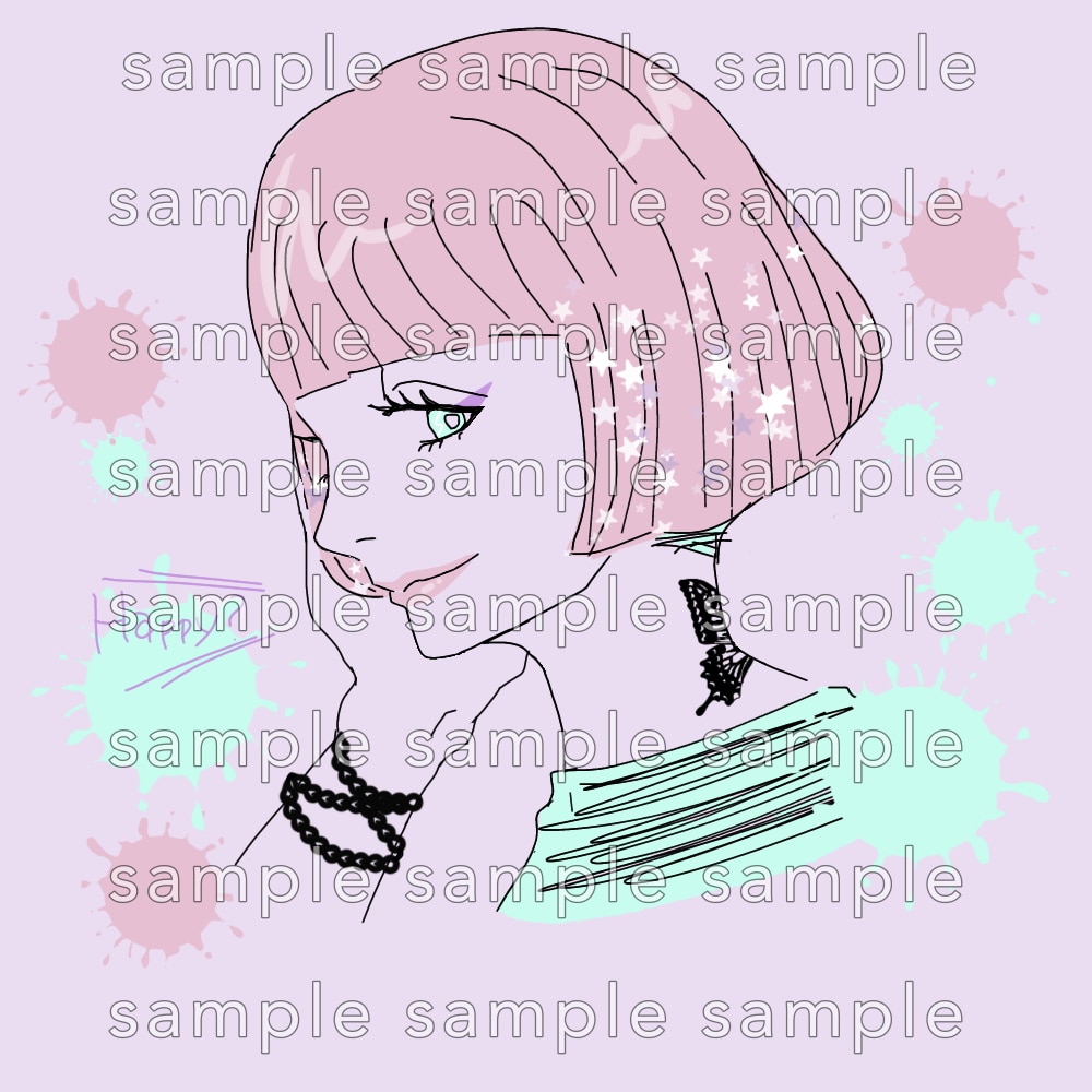 ヨコガオガールズ似顔絵描きます もちろん男性もオッケー　SNSのアイコンや待ち受けに イメージ1