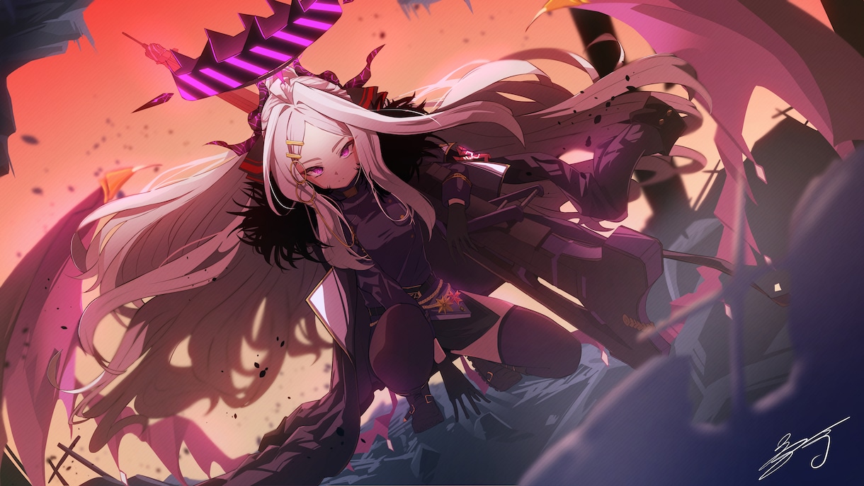 YouTube、Vtuber用イラスト制作します (MV、サムネ向け対応、商用利用可能イラストの制作) イメージ5