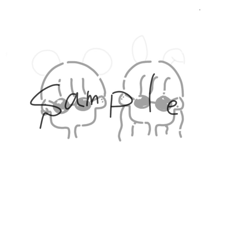 オシャレな画風でイラストを描きます 色々な絵をかいています。色素薄め、点と線で繋がれた絵など イメージ2