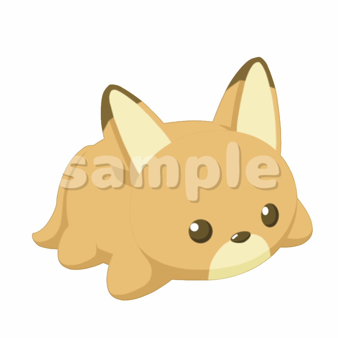 ぬいぐるみ風の獣耳がある動物イラストを描きます SNSアイコンにおすすめです。 イメージ2