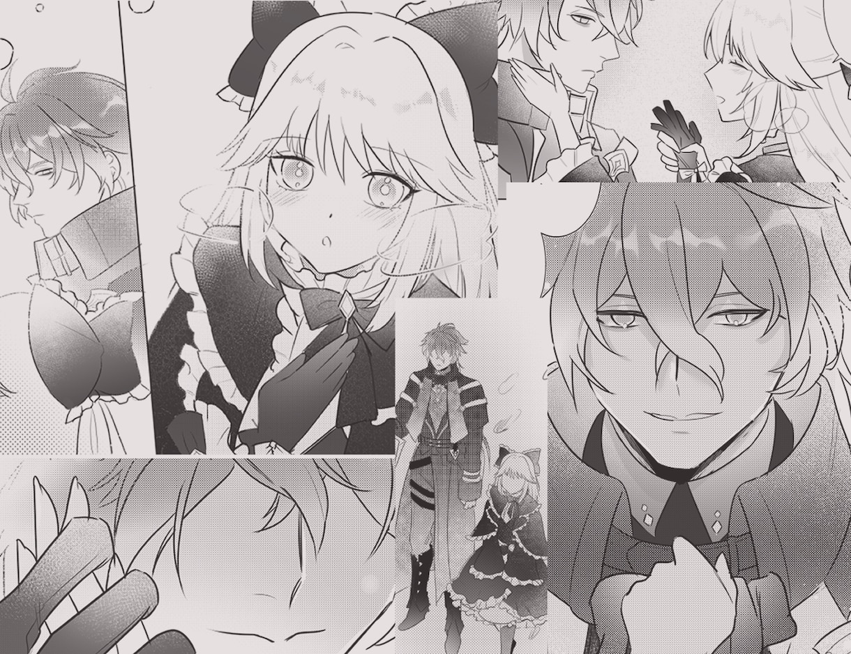 貴方だけの♡夢絵・夢漫画♡を描きます アイコン、シチュエーション、台詞、素敵な思い出を形に✿ イメージ3