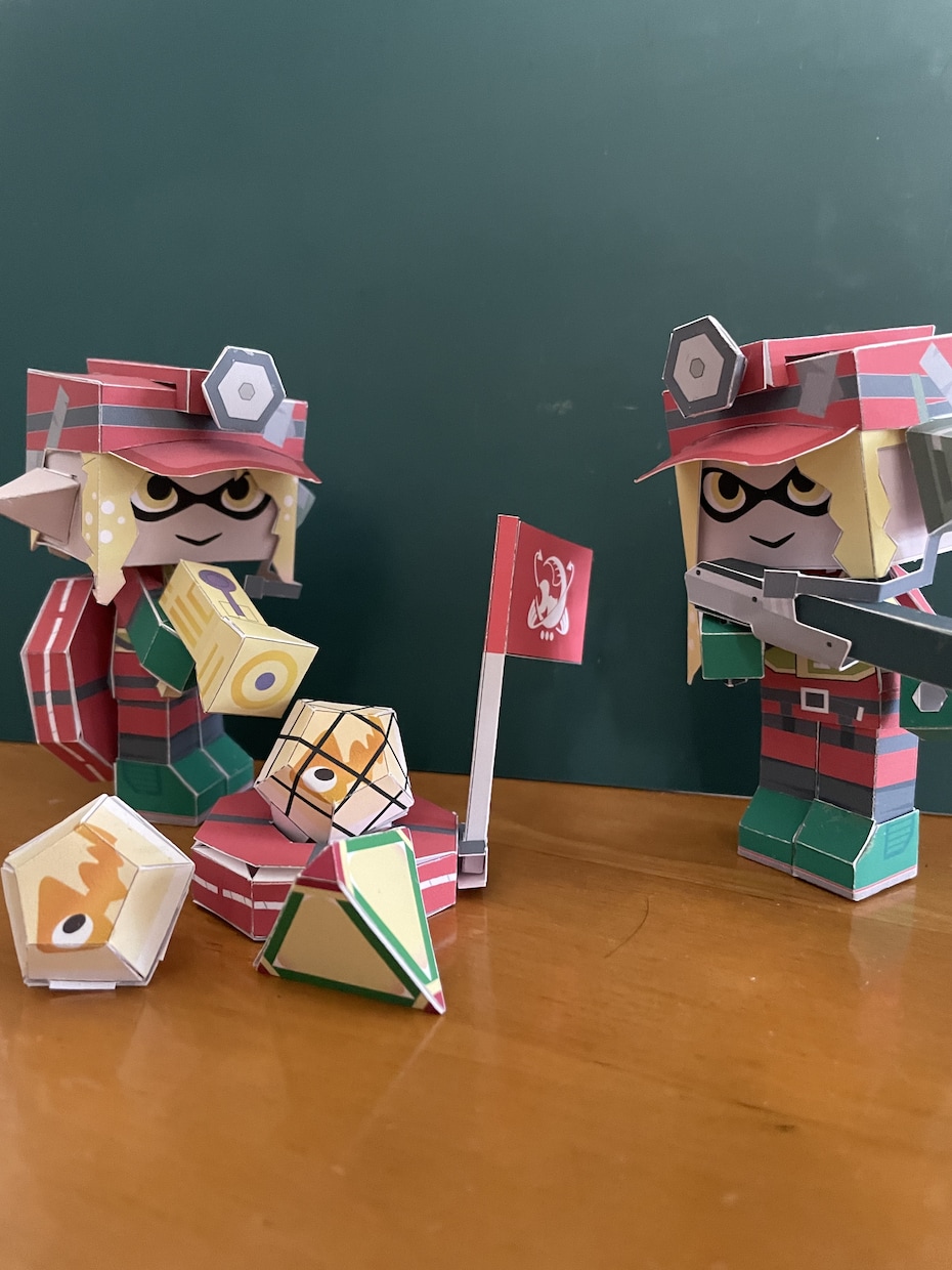 動かせる！オリジナル可動ペーパークラフトを作ります 自由に遊べるオリジナルペーパークラフトを作ってみませんか？ イメージ4