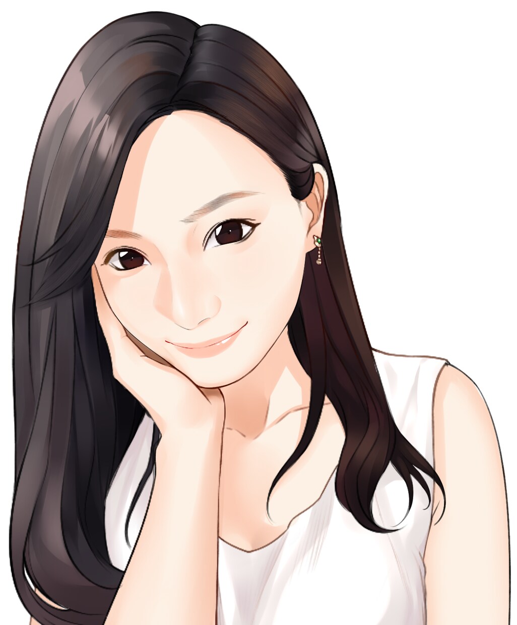 お写真をもとに似顔絵描きます 最速で即日完成！　アイコンやウェルカムボードにどうぞ！ イメージ3