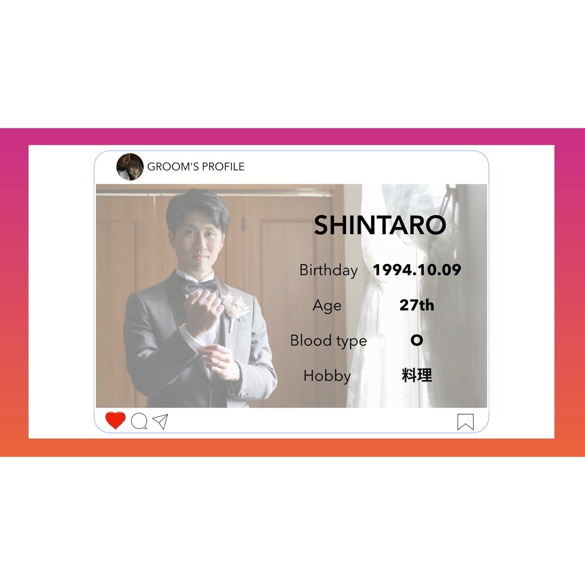 インスタ風♡結婚式の素敵なムービーお作りします インスタ風⭐︎お洒落なオープニングムービー⭐︎ イメージ3