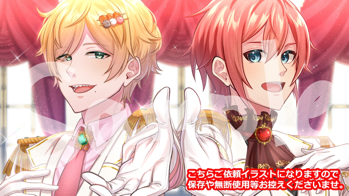 Vtuber配信イラスト・立ち絵制作します 配信で映える構図提案が可能です✨ イメージ5