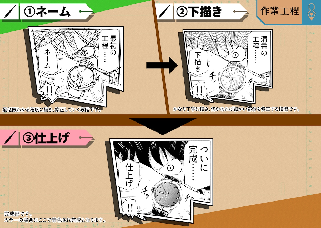 目を引く広告・4コマ・ストーリー 漫画を描きます YoutubeやHPやチラシなど様々な場所でお使いください イメージ10