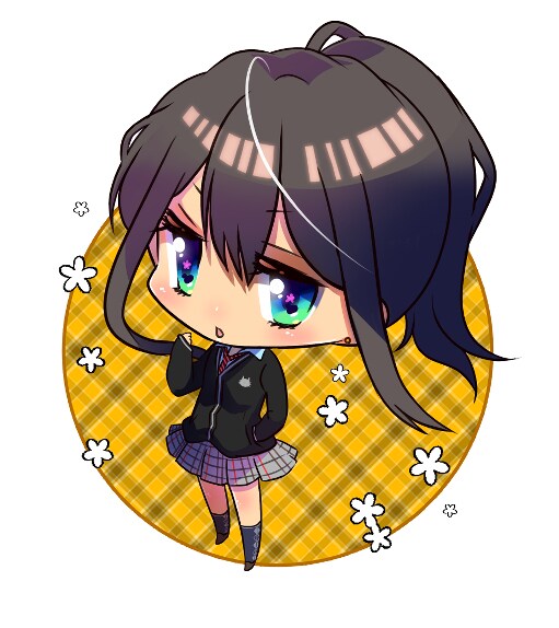 商用利用OK！ちびキャラ・SNSアイコン描きます オリジナル版権問わず！　SNS・Vtuber・グッズ等！ イメージ4