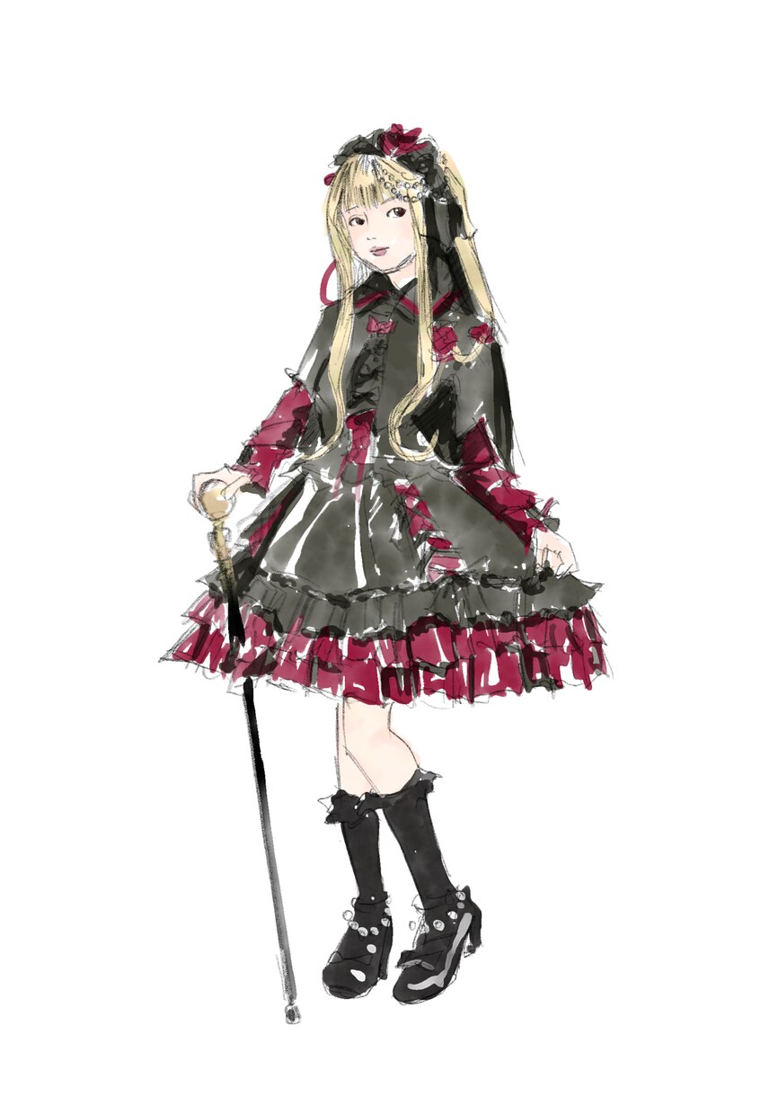 最短3日！写真を元にファッションイラスト描きます モノクロ、カラーで写真を元にファッションイラストを作成します イメージ4