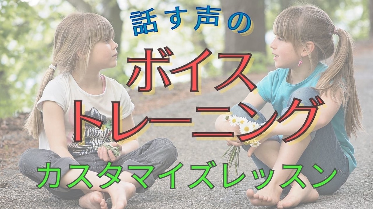 体験レッスン受講後の継続レッスンをご案内します 実績にふさわしい説得力のある声を育てるトレーニング イメージ1