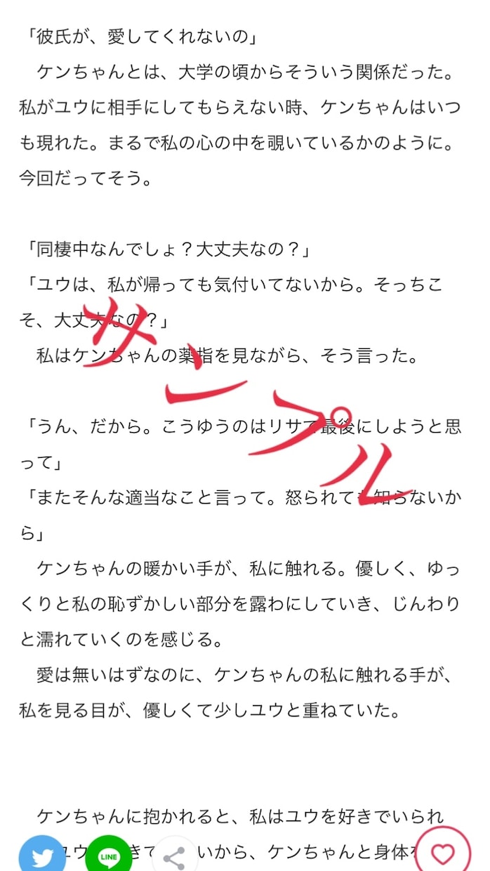大切な恋愛経験や夢小説を気持ちを込めて書き上げます あなたの秘密の願望や妄想、体験などを小説にしませんか？ イメージ2
