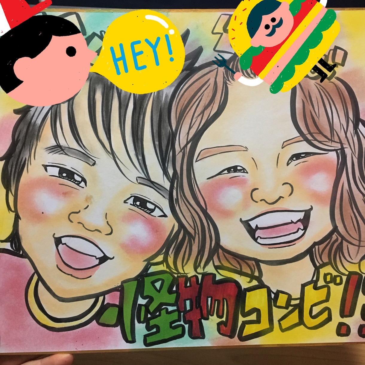 お写真から似顔絵描きます 大切な人にプレゼントしたいあなたへ イメージ6