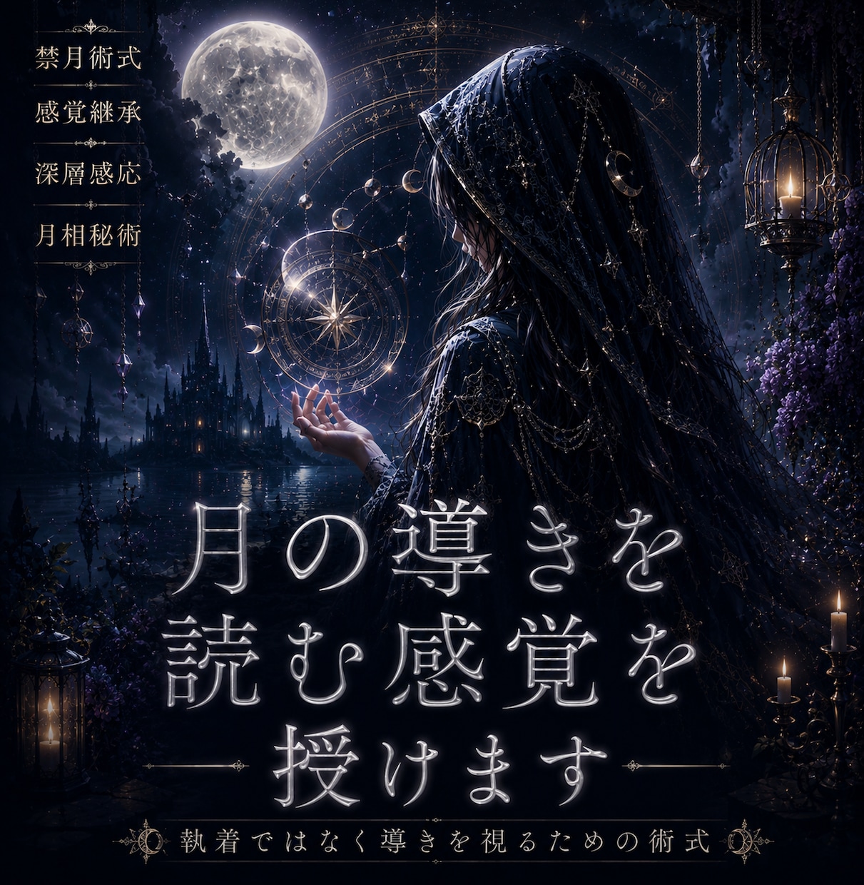 月の導きを読む感覚を授けます 執着ではなく導きを視るための術式 イメージ1