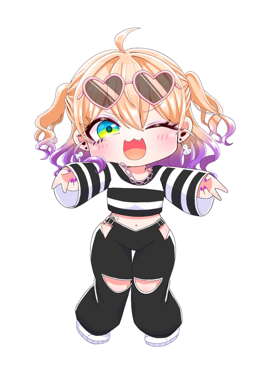 デフォルメイラスト制作します 最短2日納品！商用利用可能！グッズや動画等に利用できます！ イメージ9