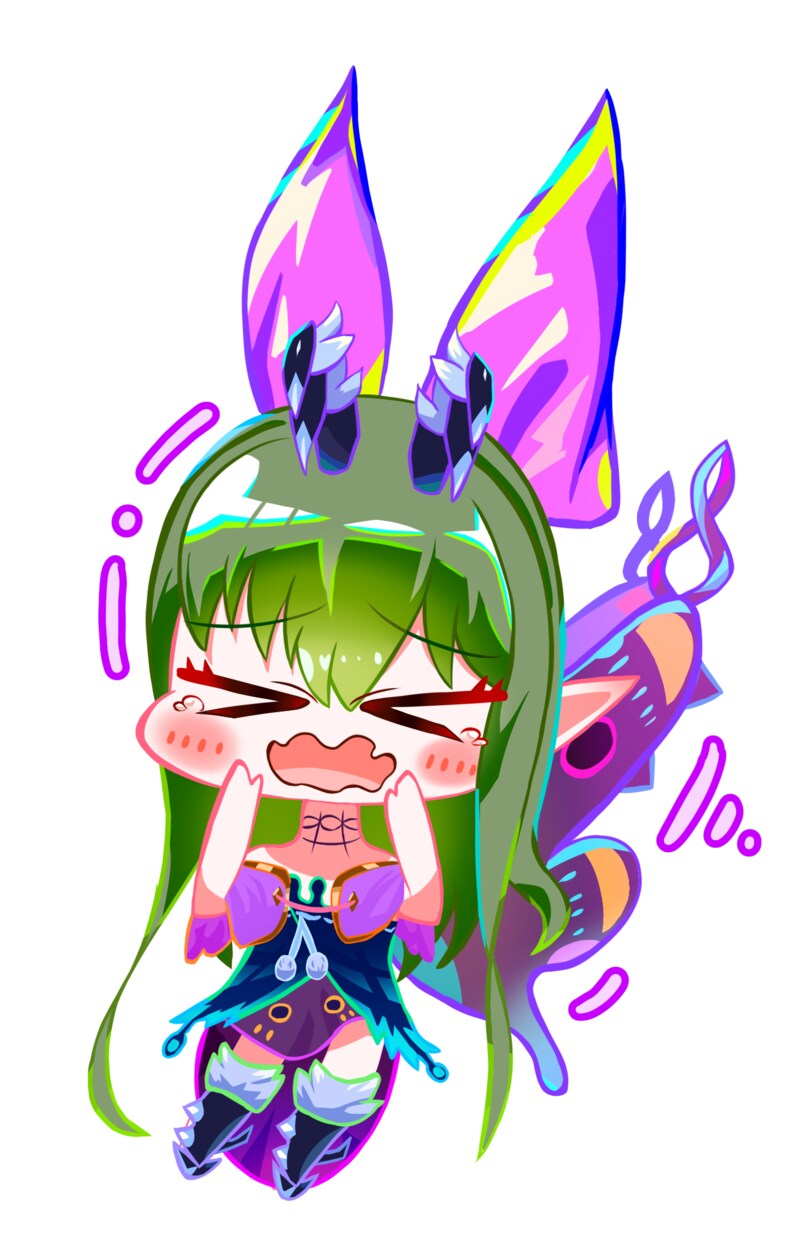 デフォルメのキャラクター立ち絵を作成します 色鮮やかでポップな絵柄で作成します絵柄合わせもある程度可能 イメージ3