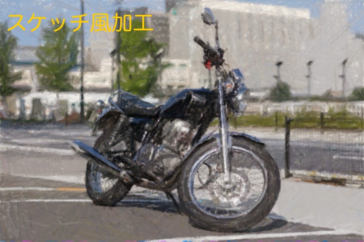 即日！あなたの愛車の写真をイラスト風に加工します 漫画風・絵画風・水彩画風など写真の加工をいたします！ イメージ3