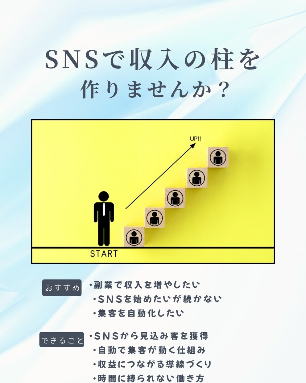 SNS運用をAIで自動化します 未経験の方でも無理なくスタートできます イメージ5