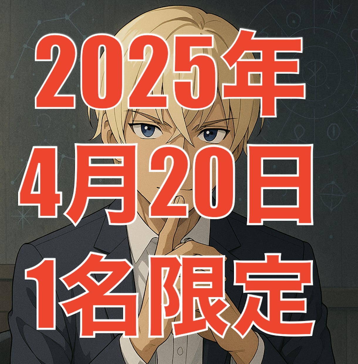 2025年4月20日限定君だけのナンバーズ教えます 1名限定で君だけのナンバーズの数字を導くよ イメージ1