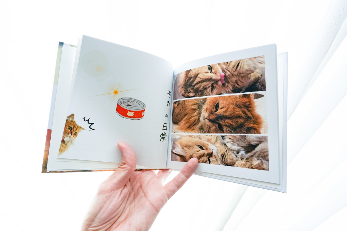 ペットの思い出が詰まったフォトブックを制作します 撮りだめた写真から一冊のフォトブックをお作りします！ イメージ5