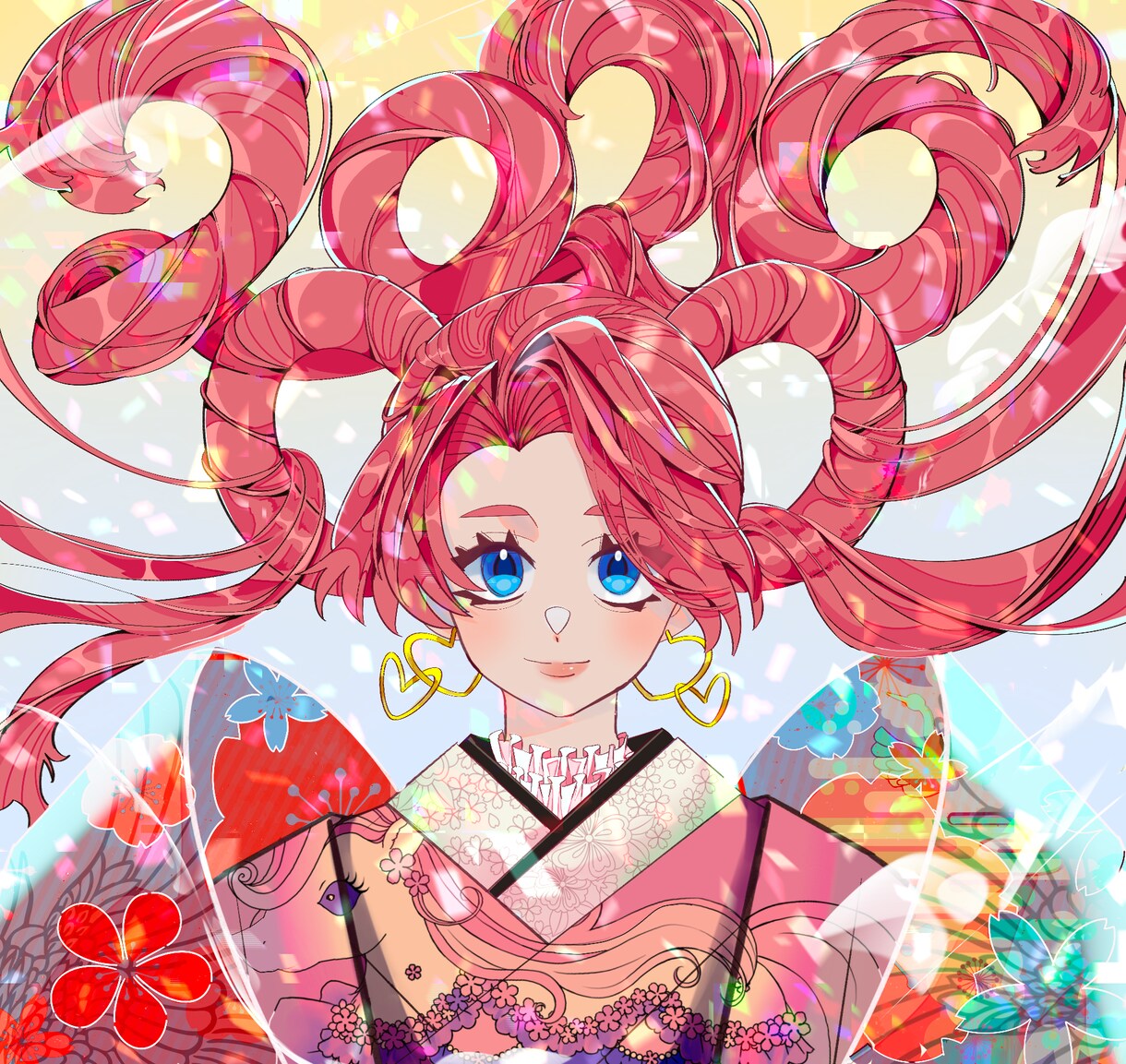 レトロポップなMV風イラスト制作します サブカル・配信向けの個性派イラスト描きます イメージ4