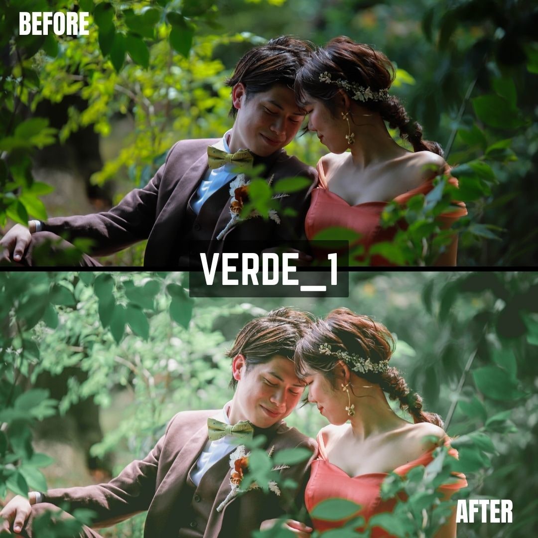 VERDE｜Lightroomプリセット販売します スマホで撮影した写真、ワンタッチで大変身！ イメージ2
