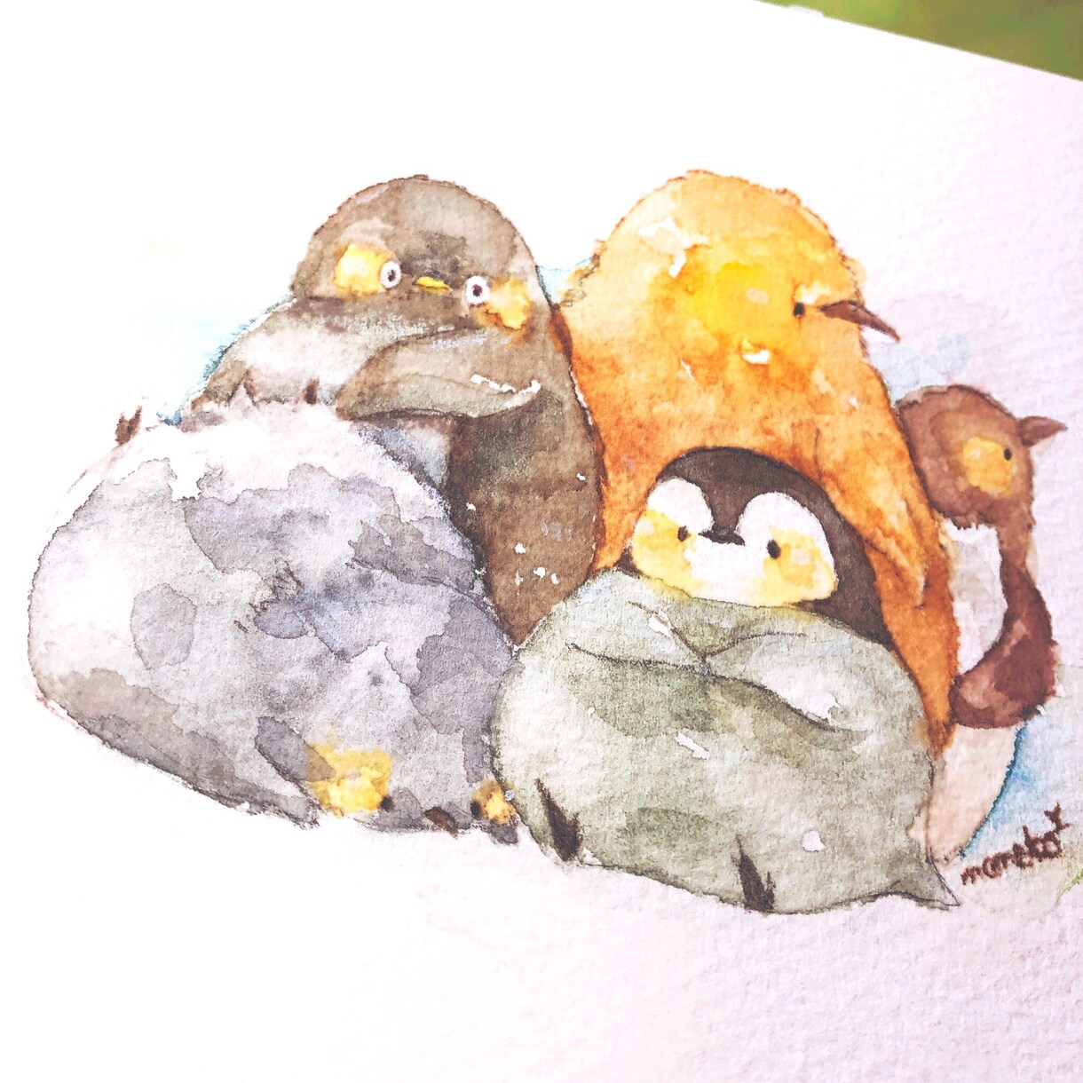 チラシ、ポスター、本の挿絵（表紙絵）描きます 広告チラシや本にほんわか水彩イラストで彩りを加えます。 イメージ5
