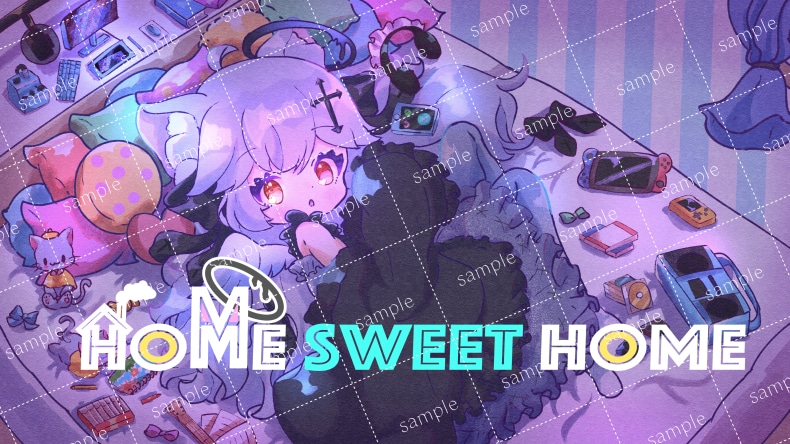 歌ってみたの一枚絵イラストを描きます かわいい曲にぴったりの一枚絵イラストを描きます イメージ5