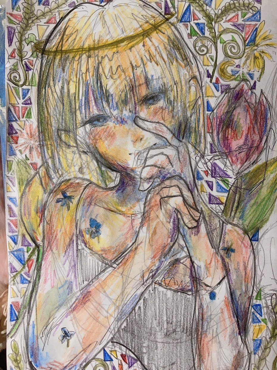 素敵な想いを形にして原画でお届けします 水彩色鉛筆で依頼者様のご希望に沿った作品を提供いたします！ イメージ4